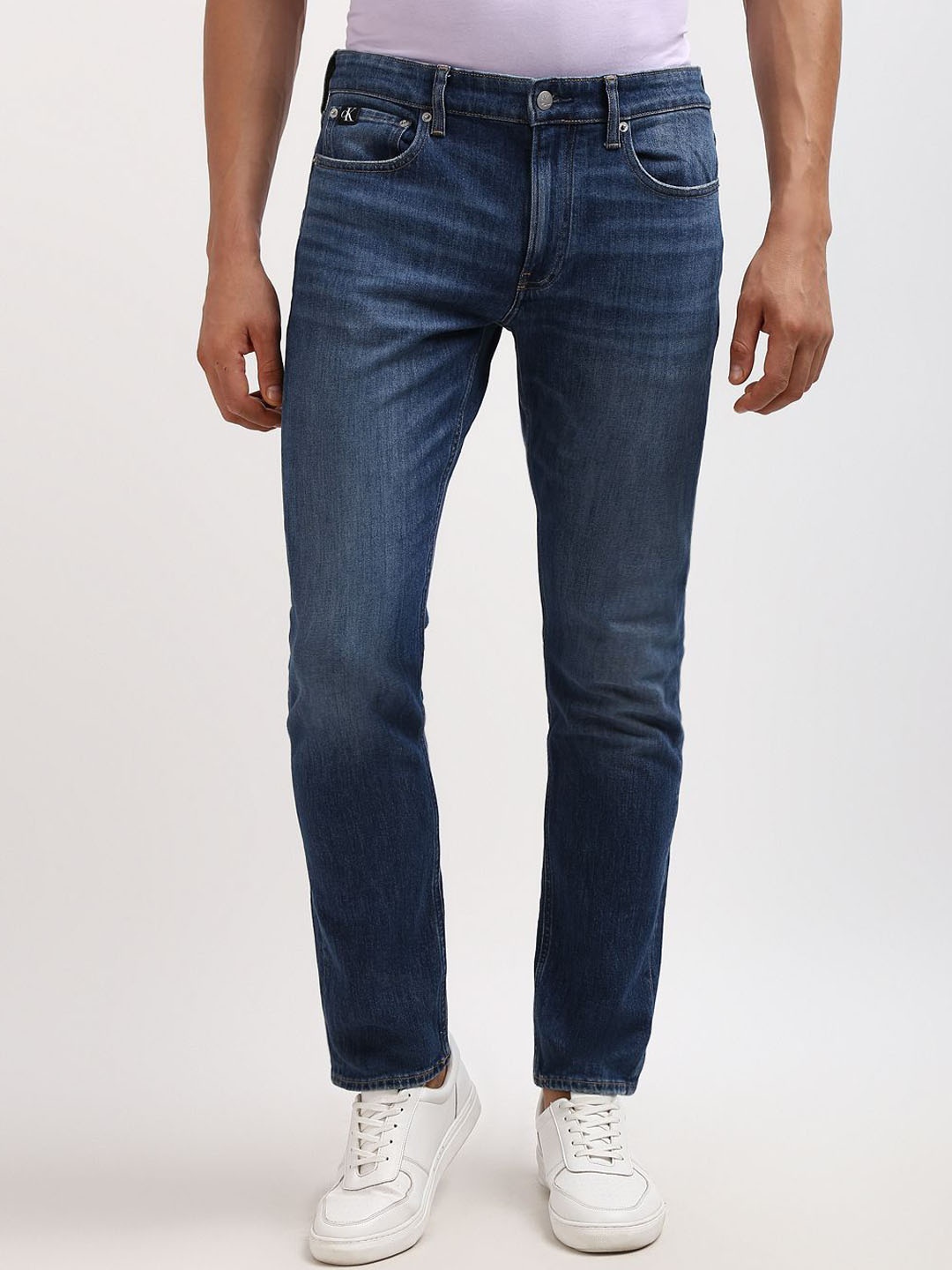 

Calvin Klein Men Slim Fit Light Fade Jeans, Blue