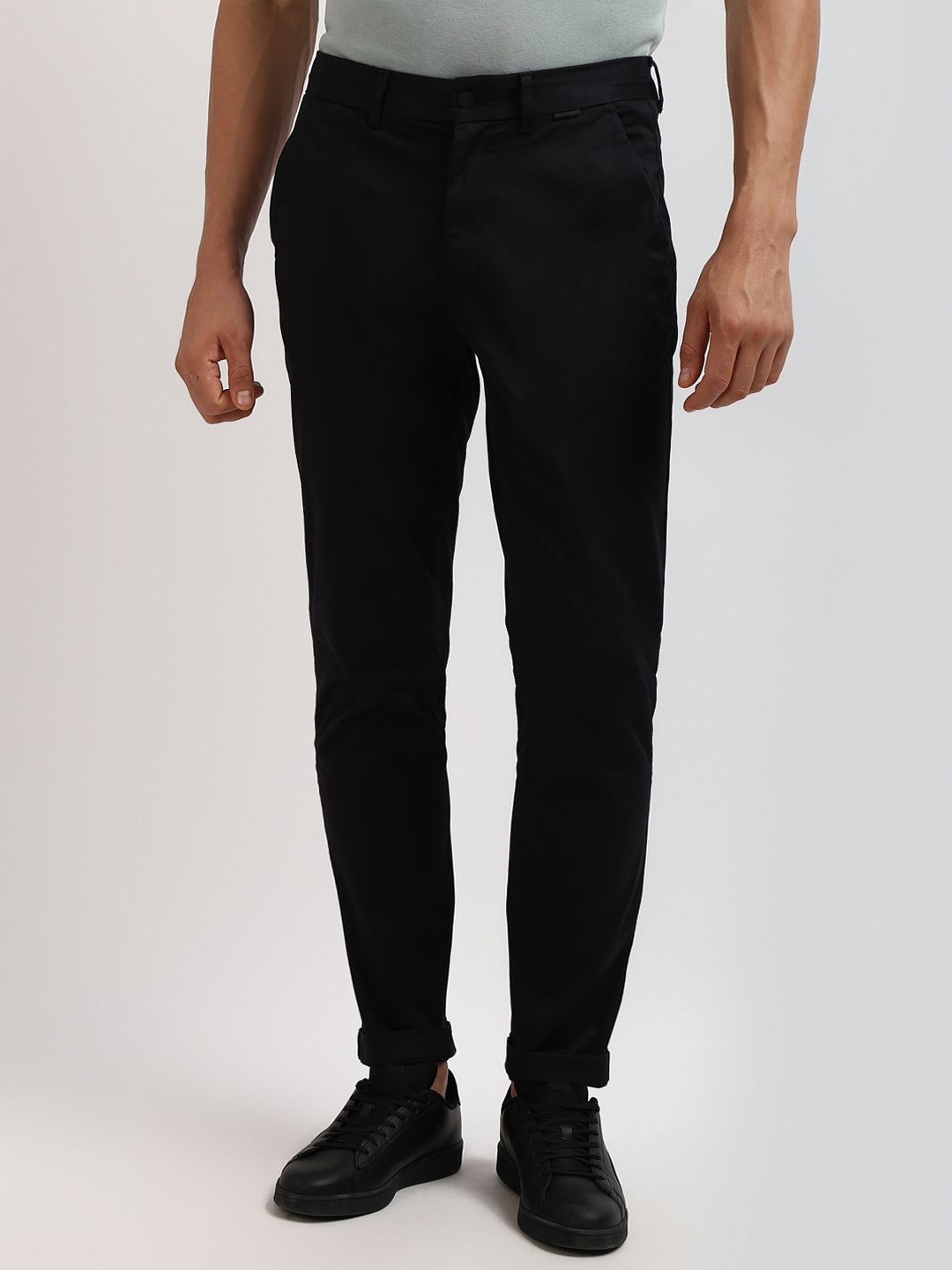 

Calvin Klein Jeans Men CottonTrousers, Black