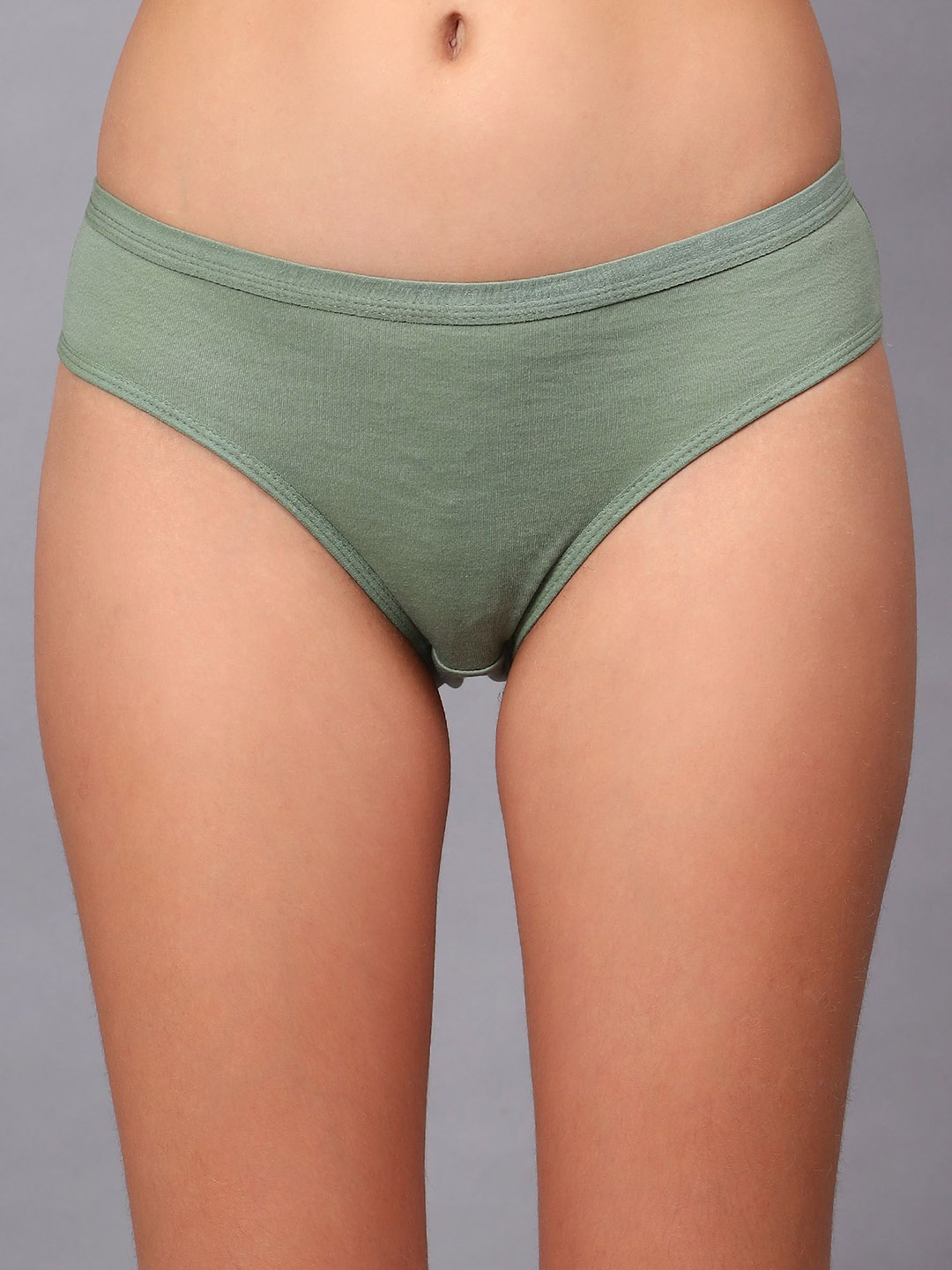 

JJAAGG T Women Cotton Mid Rise Basic Briefs JAG-W-202-24, Sea green