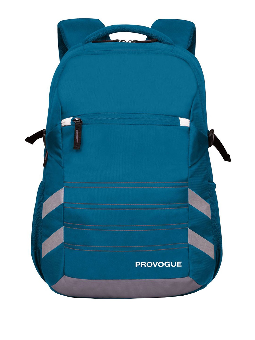 

Provogue Unisex Embroidered Backpack, Blue