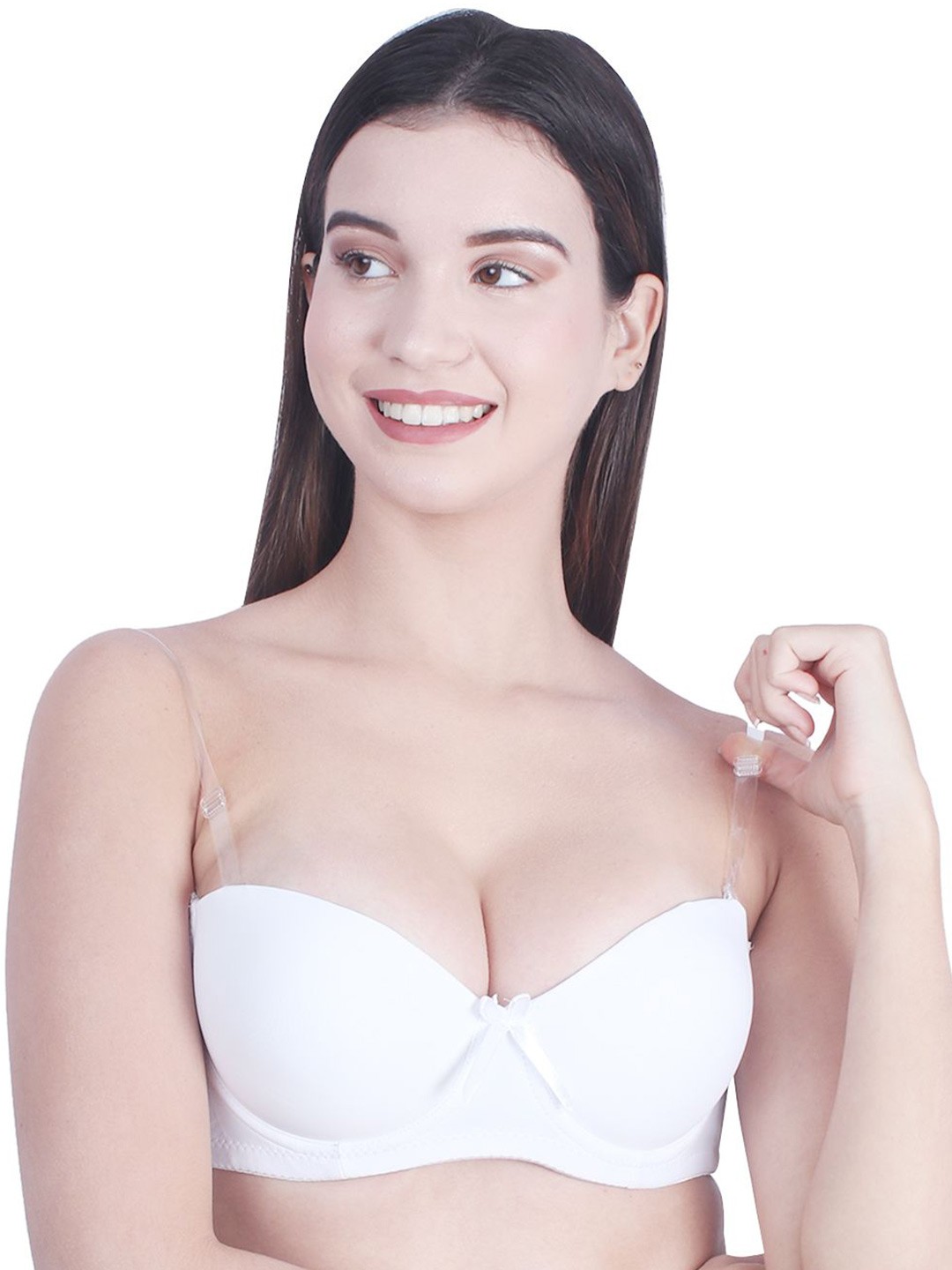 

BRACHY Women Medium Coverage Underwired Lightly Padded Bra, White