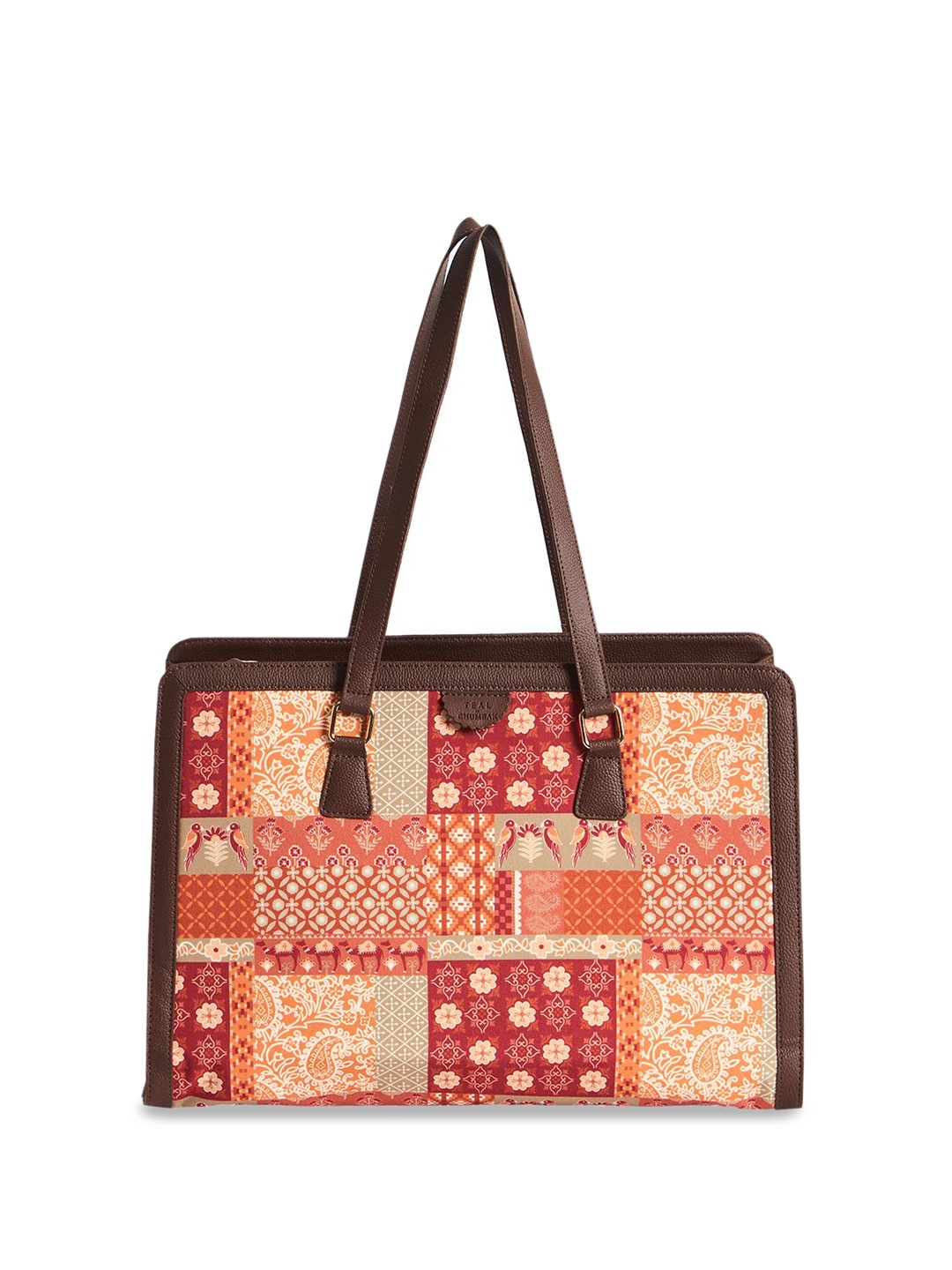 

TEAL BY CHUMBAK Shopper Tote Bag, Orange