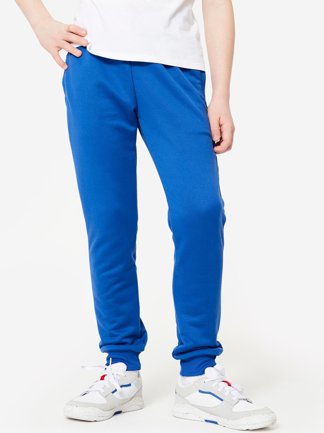 

Domyos By Decathlon Kids Warm Regular Breathable Joggers, Blue