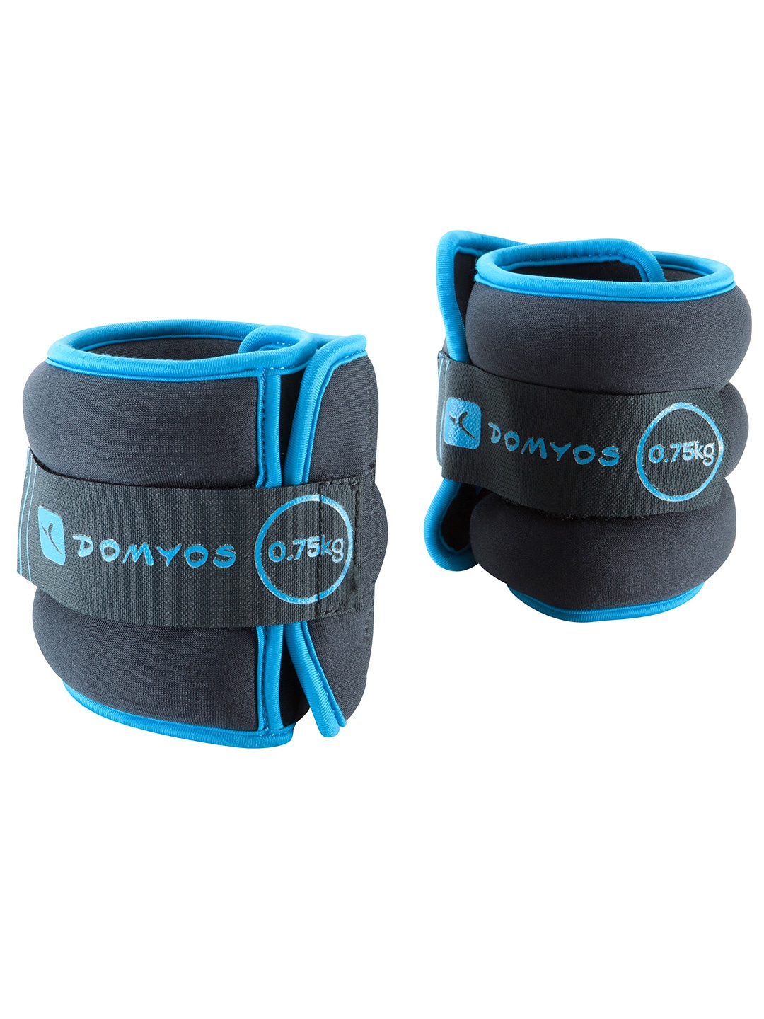 

NYAMBA By Decathlon Ankle/ Wrist Weight For Training And Recovery - 0.75Kg, Black
