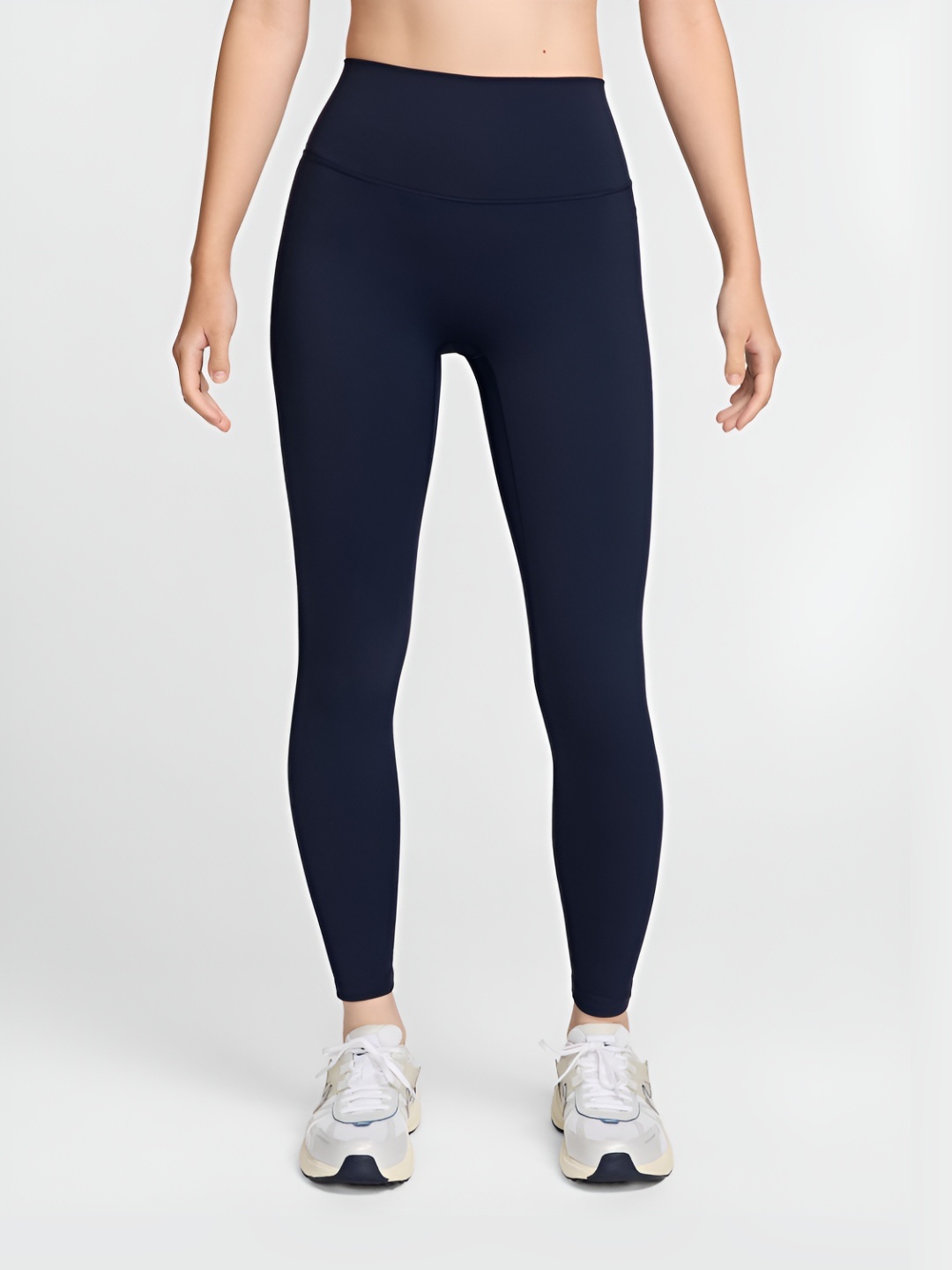 

Nike One Seamless Front Women's High-Waisted Dry-Fit Full-Length Leggings, Black