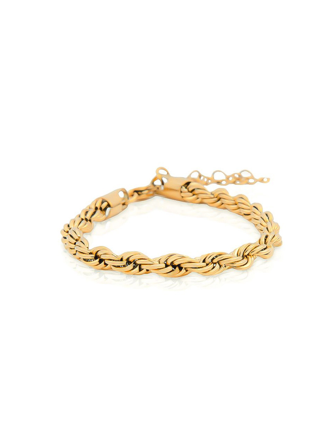 

Perfectly Average Women 18k Gold Plated Jewellery Rope Chain Bracelet