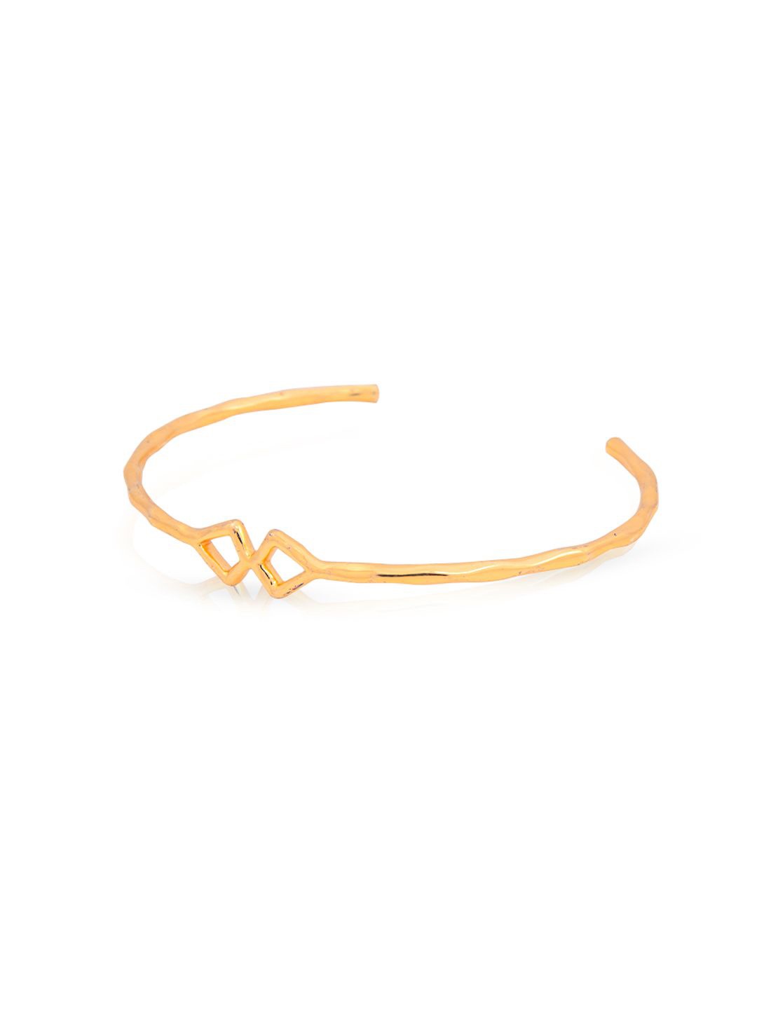 

Perfectly Average Gold-Plated Infinity Cuff Bracelet