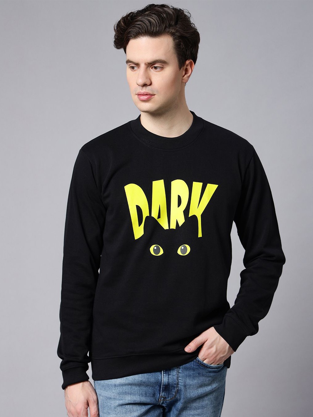 

Gavin Paris Men Typography Printed Sweatshirt, Blue