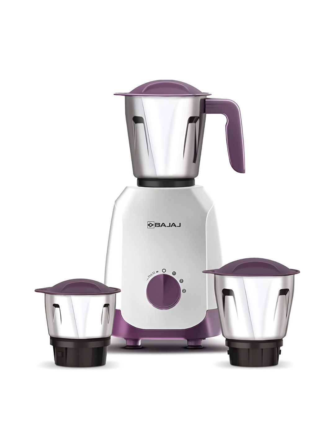 

Bajaj White & Purple Ninja Series Juicer Mixer Grinder 500W