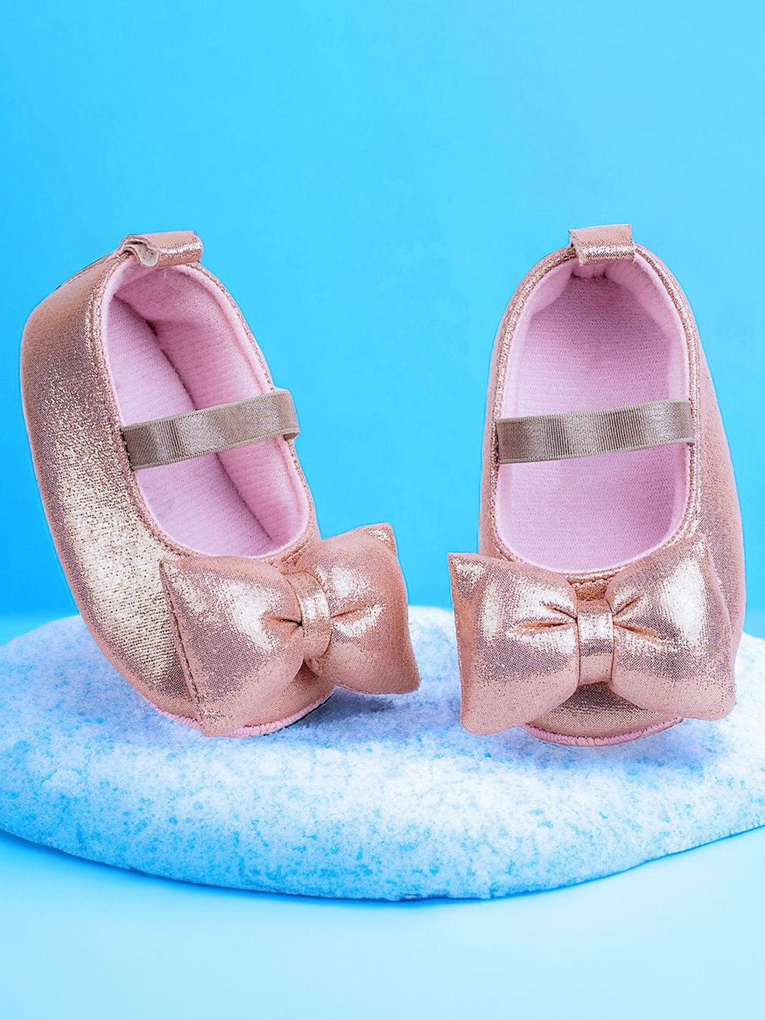 

Baby Moo Kids Girls Booties, Pink
