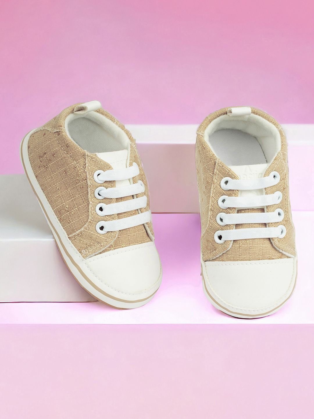 

Baby Moo Unisex Kids Booties, Beige