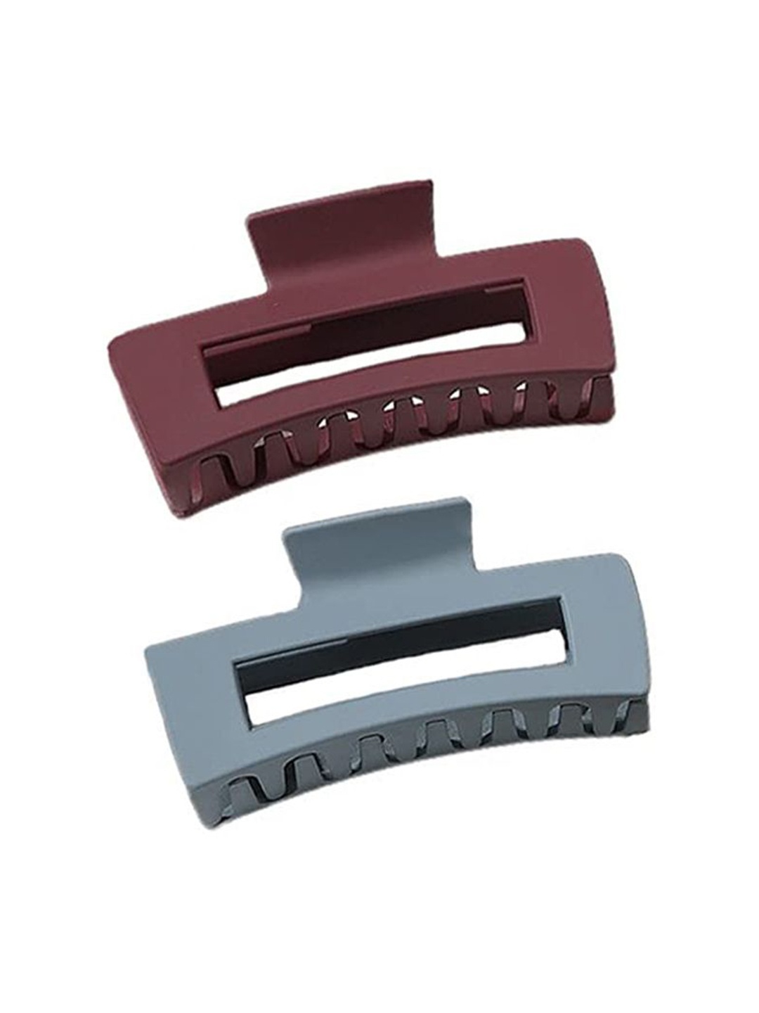

Softwrap Women Set of 2 Claw Clip, Burgundy