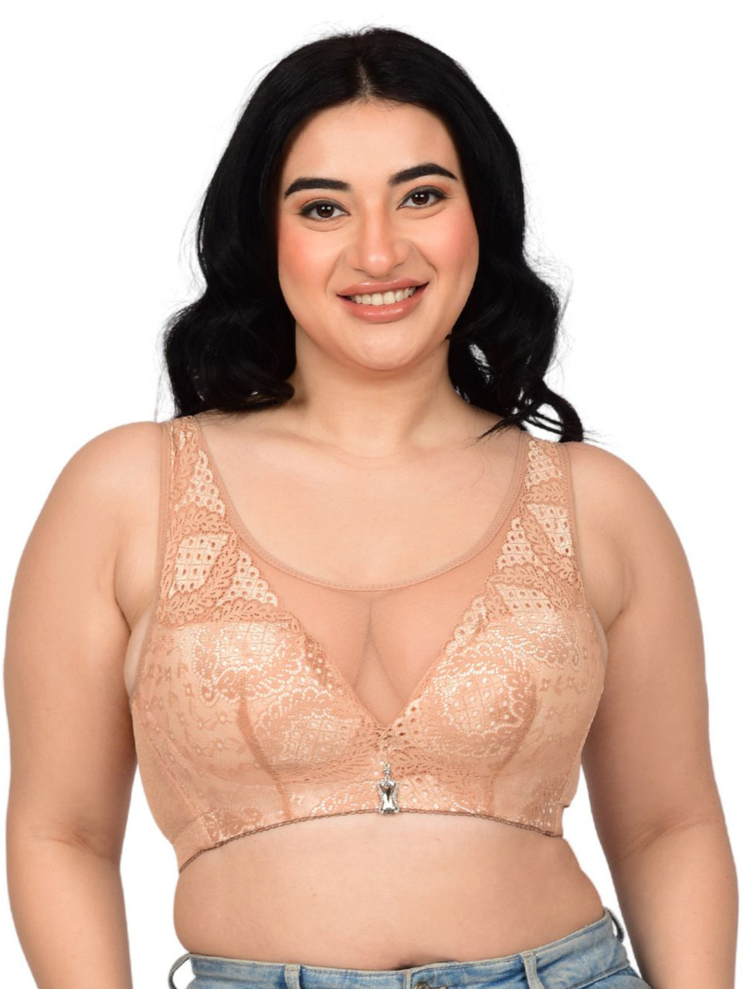 

bare dezire Bra Full Coverage Lightly Padded, Brown