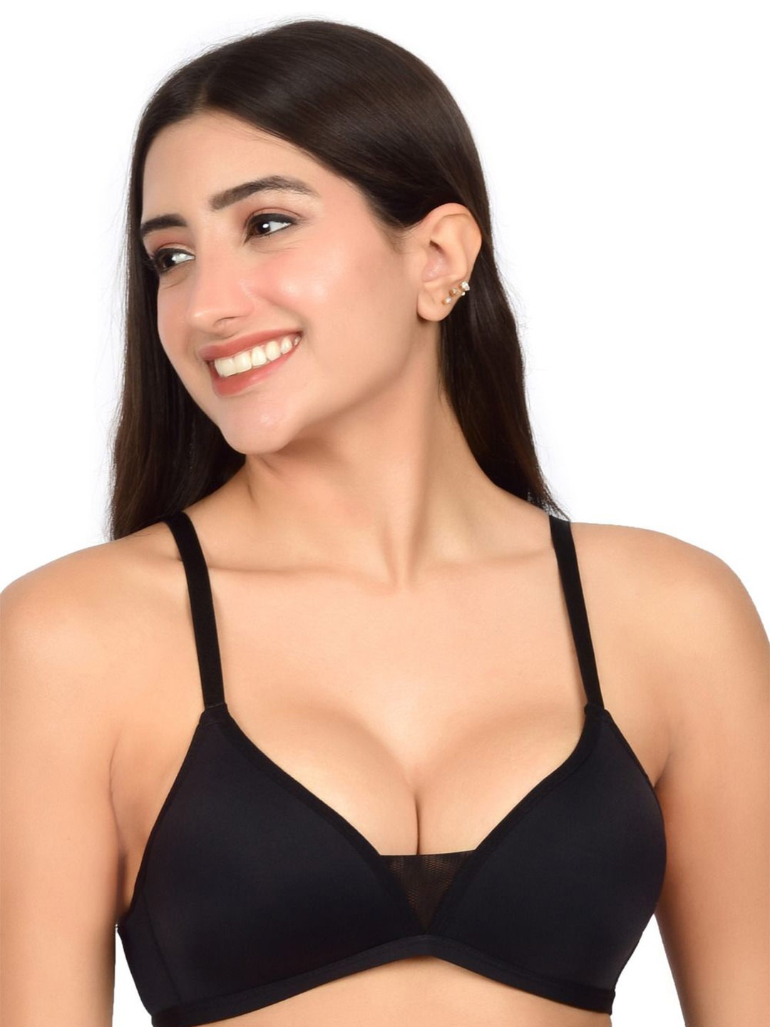 

bare dezire Bra Medium Coverage Lightly Padded, Black