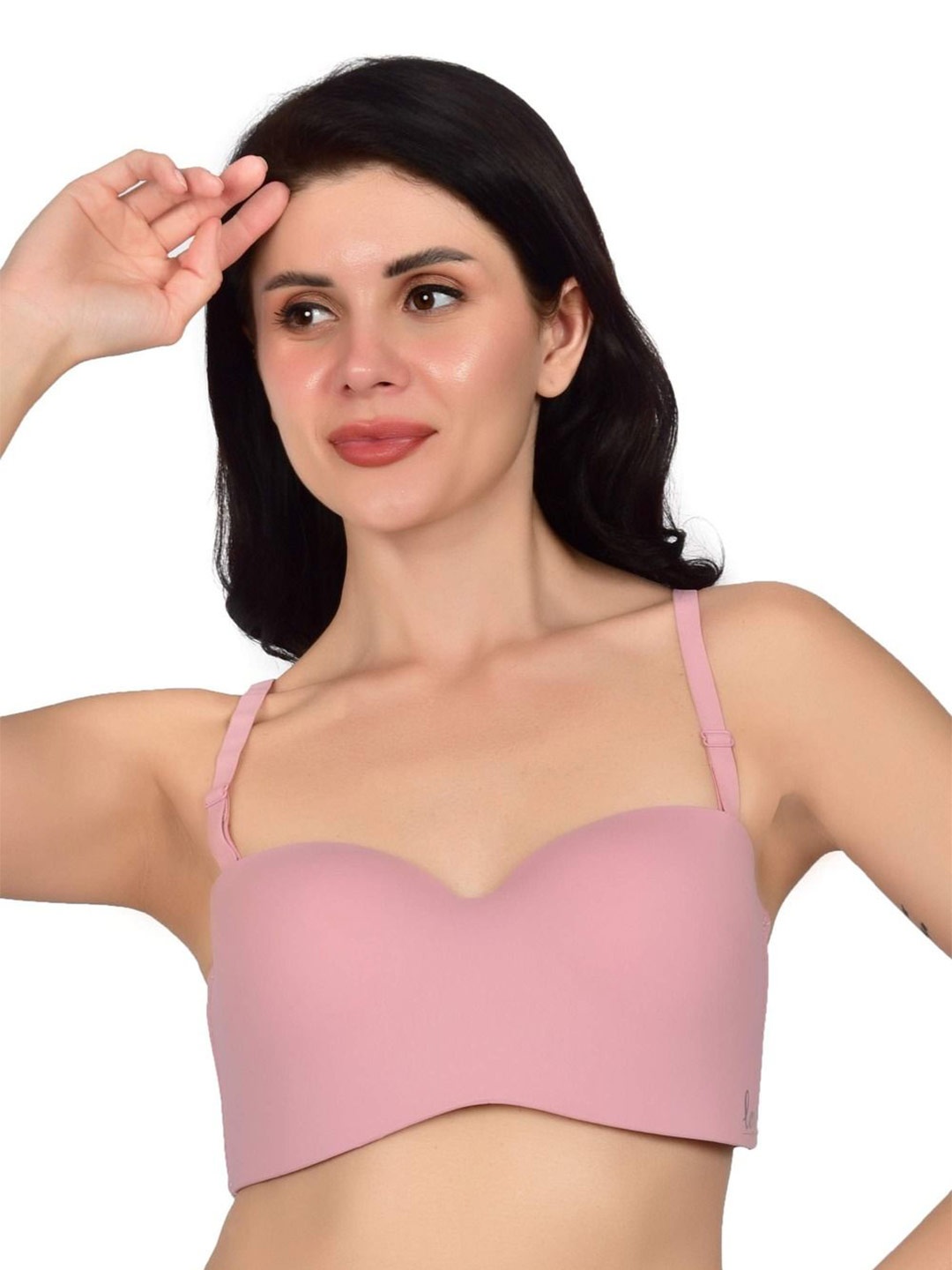 

bare dezire Bra Medium Coverage Underwired Lightly Padded, Pink