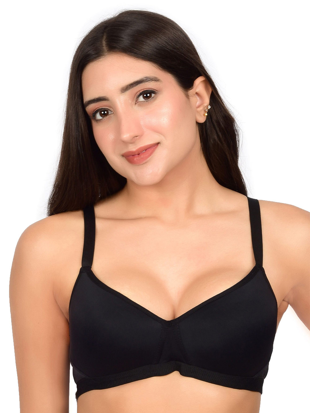 

bare dezire Bra Full Coverage Lightly Padded, Black