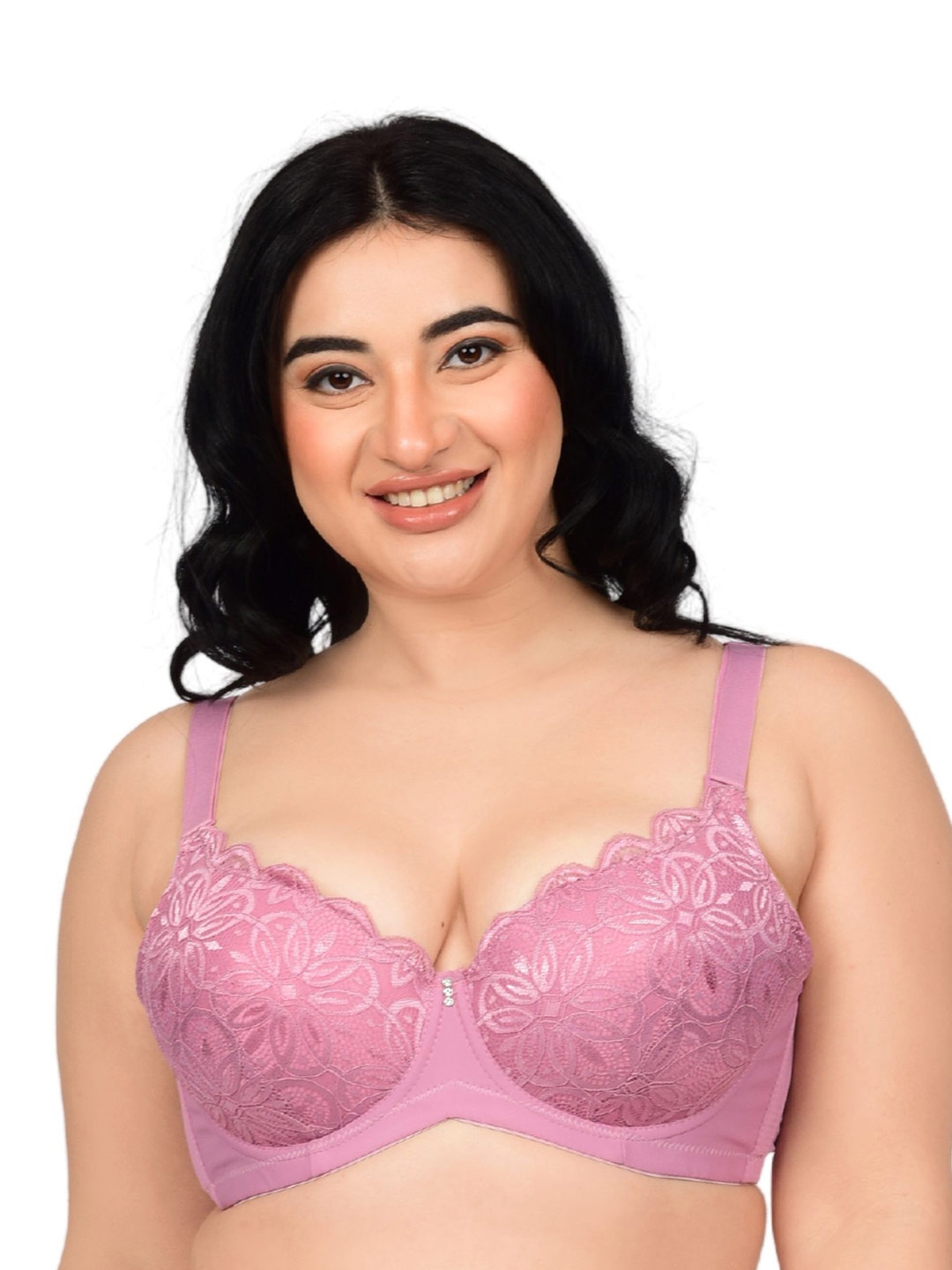 

bare dezire Bra Medium Coverage Underwired Lightly Padded, Peach