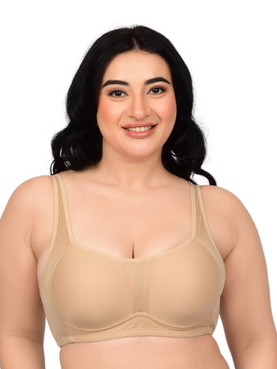 

bare dezire Bra Full Coverage Underwired Lightly Padded, Beige