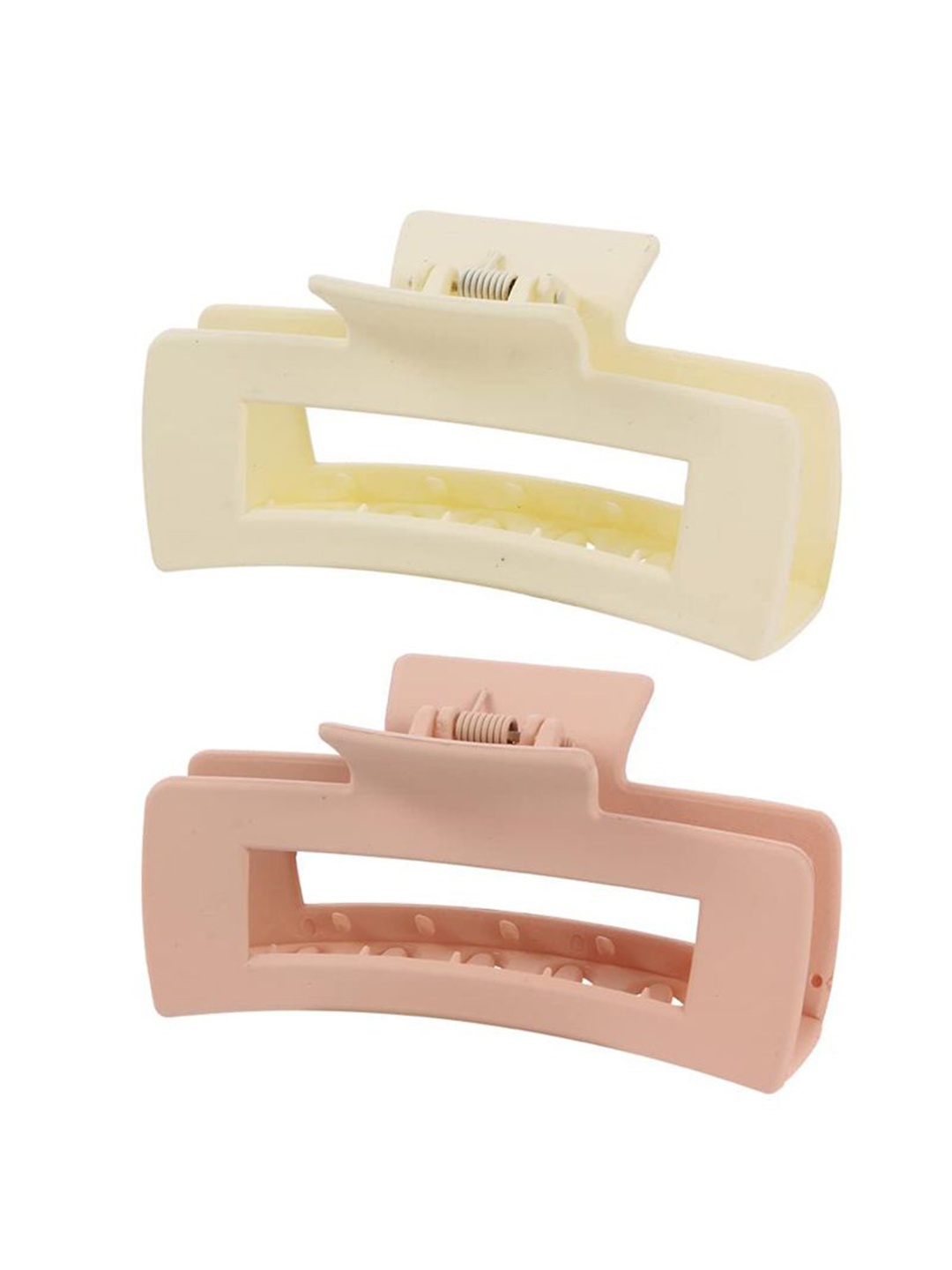 

Softwrap Women Set of 2 Claw Clip, Cream