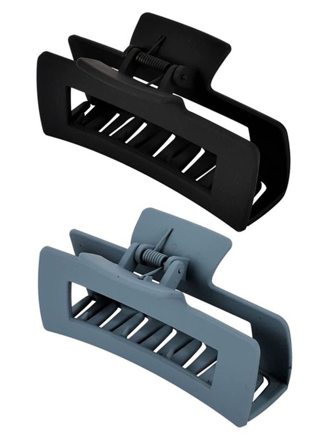 

Softwrap Women Set of 2 Claw Clip, Grey