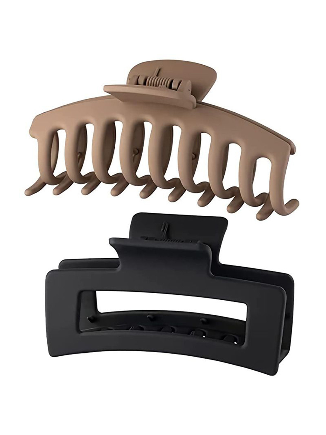 

Softwrap Women Set of 2 Claw Clip, Black
