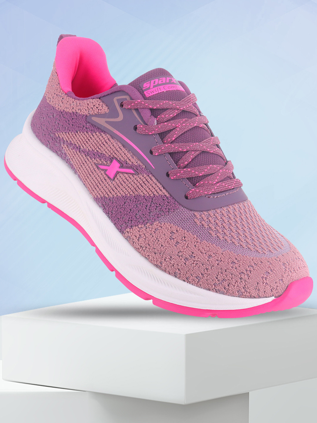 

Sparx Women Mesh Running Shoes, Purple