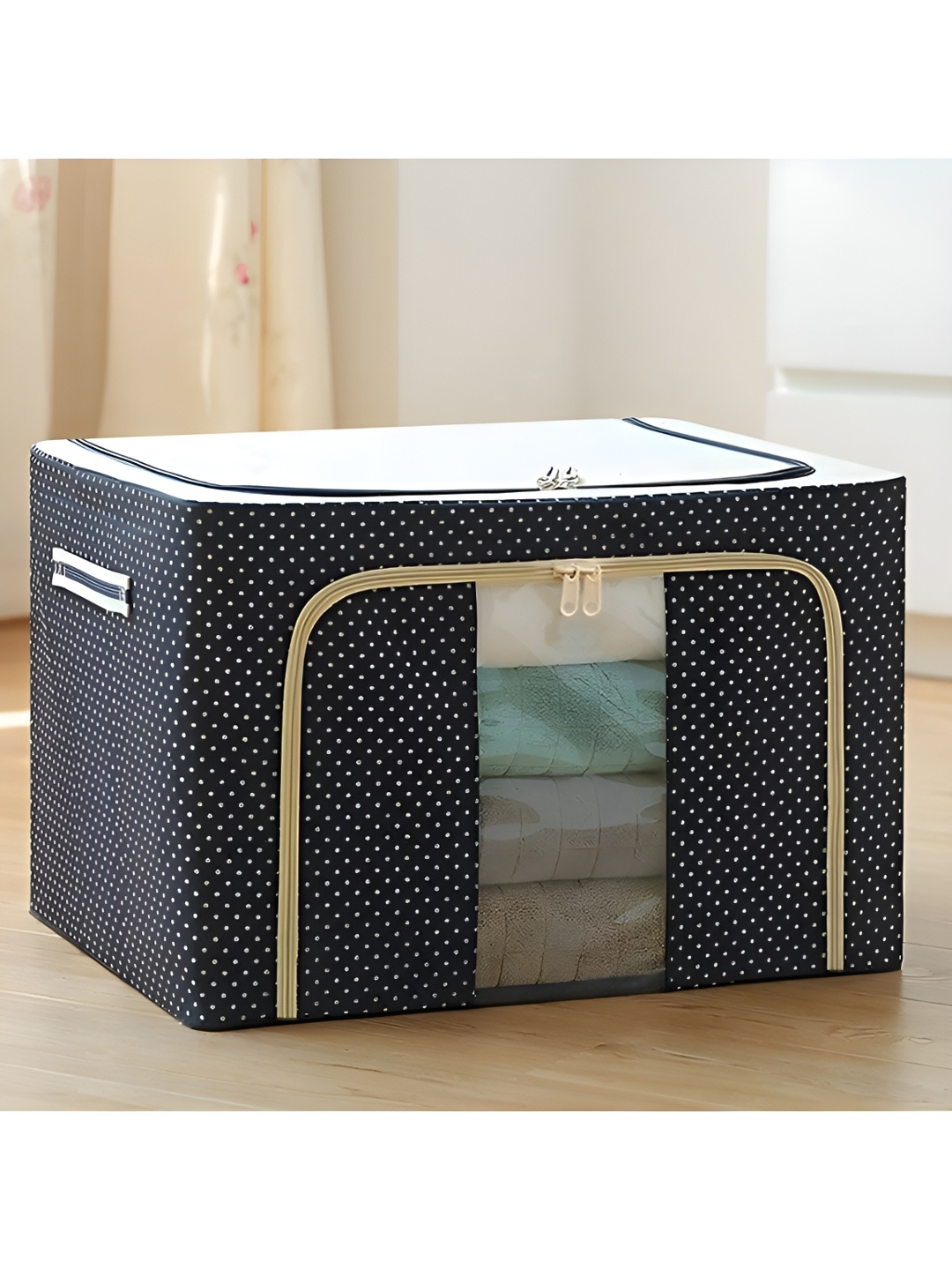 

UrbanArts Blue & White Printed Super Strong Multi-Utility Organisers