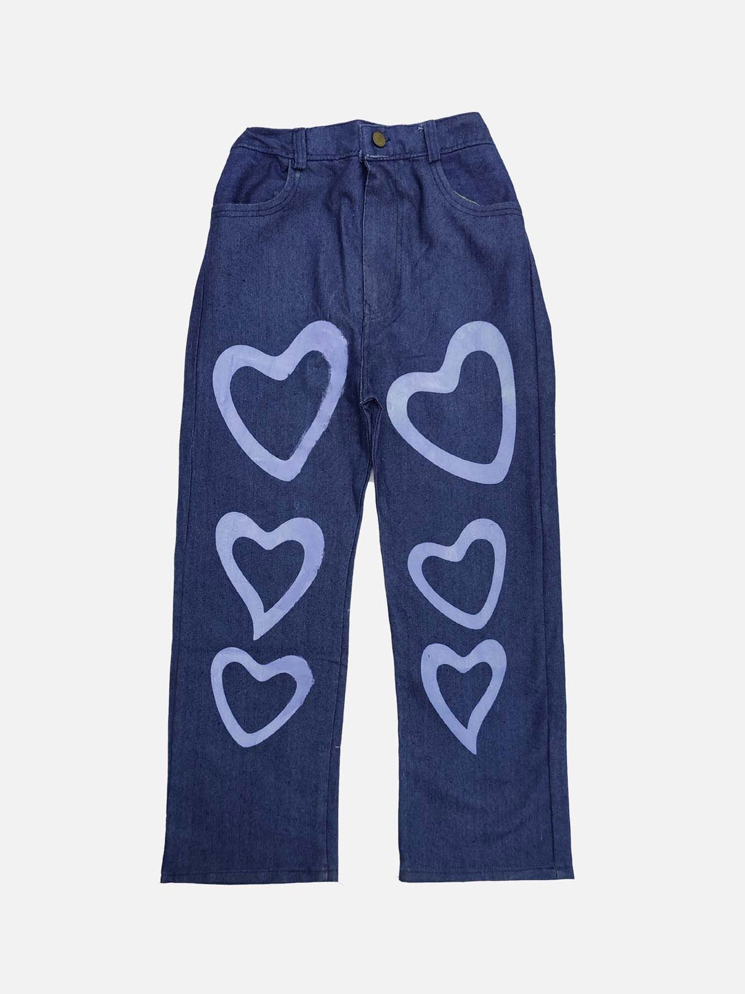 

BAESD Girls Bootcut Comfort Jeans, Navy blue