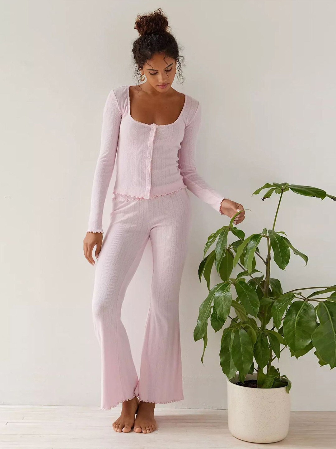 

LULU & SKY Self-Design Night suit, Pink