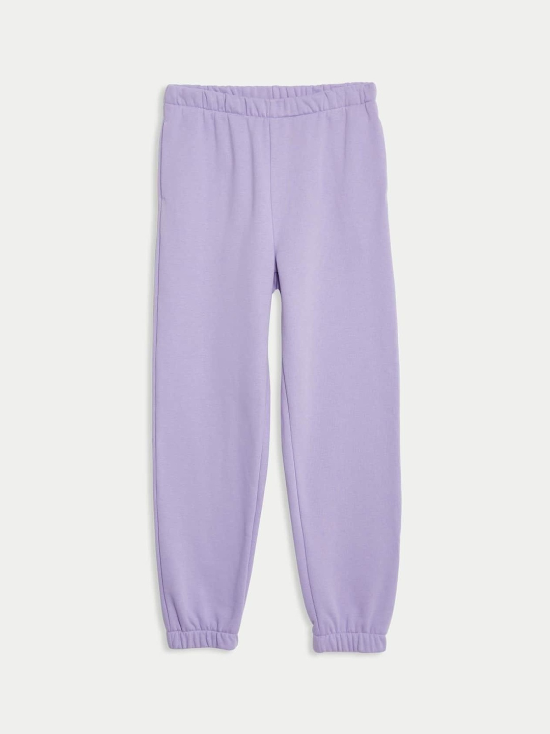 

Marks & Spencer Girls Mid-Rise Joggers, Lavender