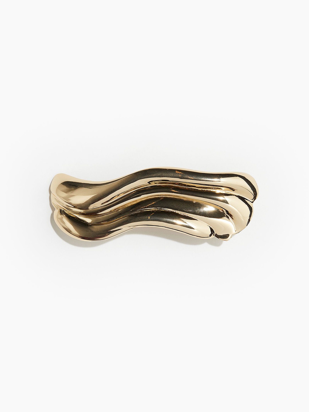 

H&M Asymmetric Hair Clip, Gold