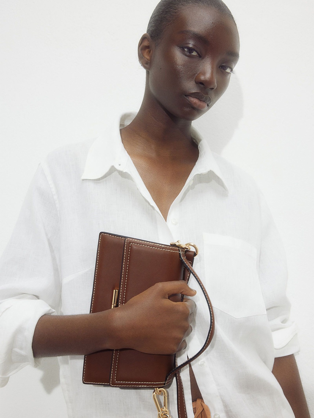 

H&M Crossbody Bag, Brown