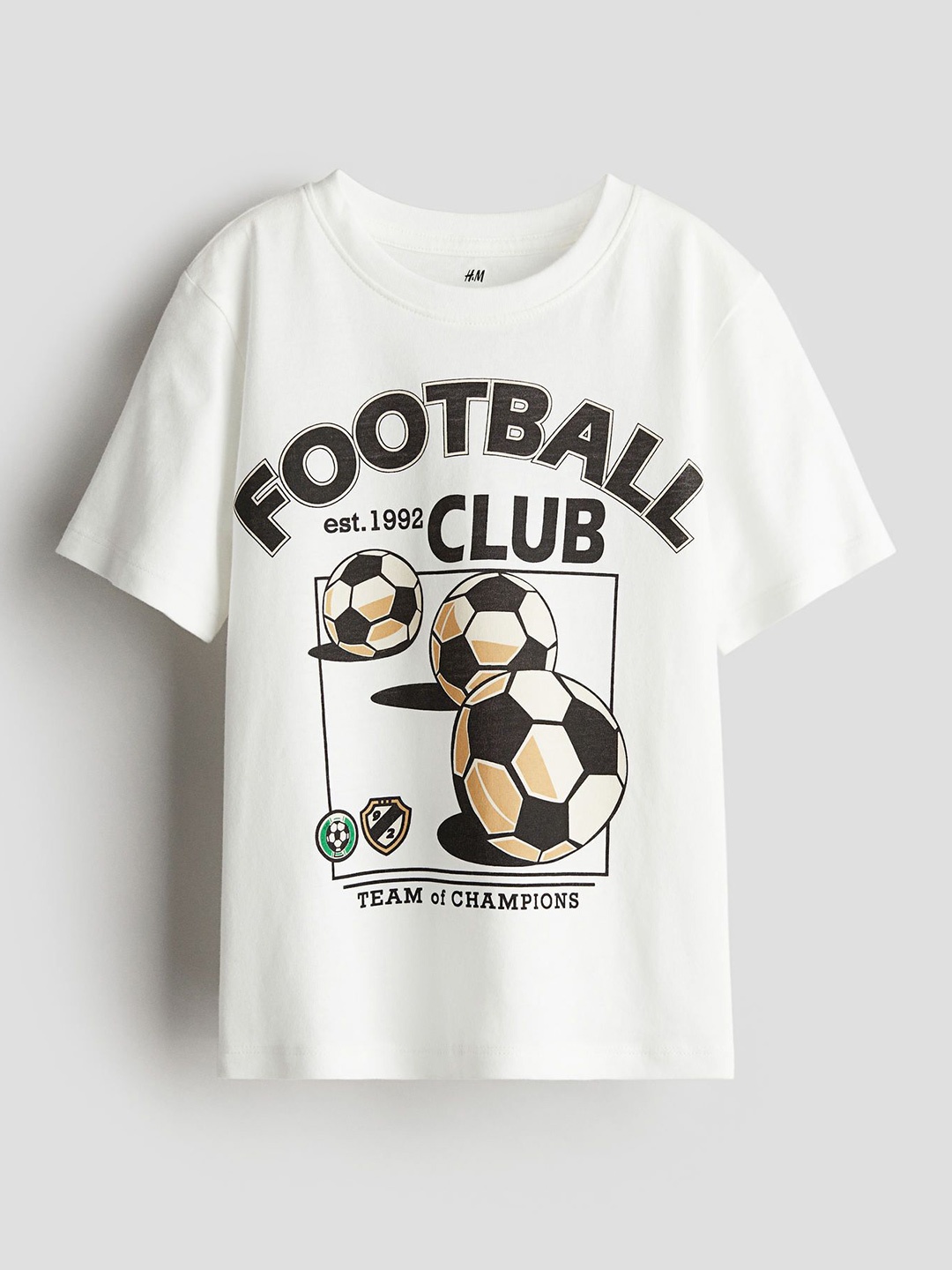 

H&M Boys Printed T-shirt, White