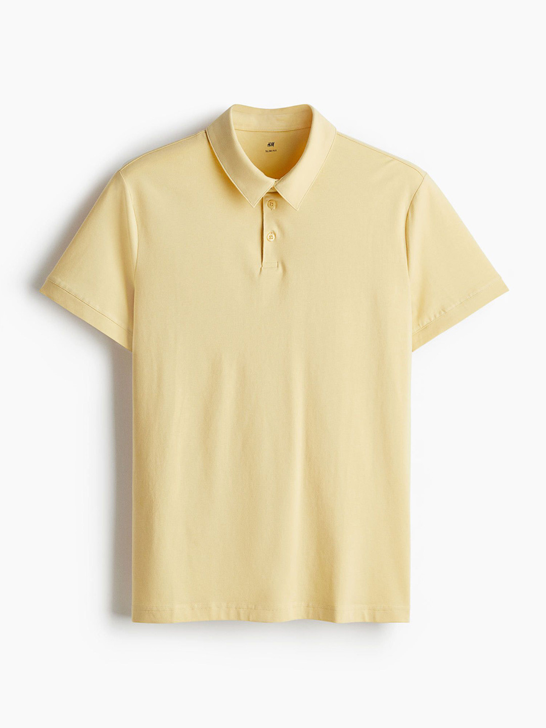 

H&M Slim Fit Polo shirt, Yellow