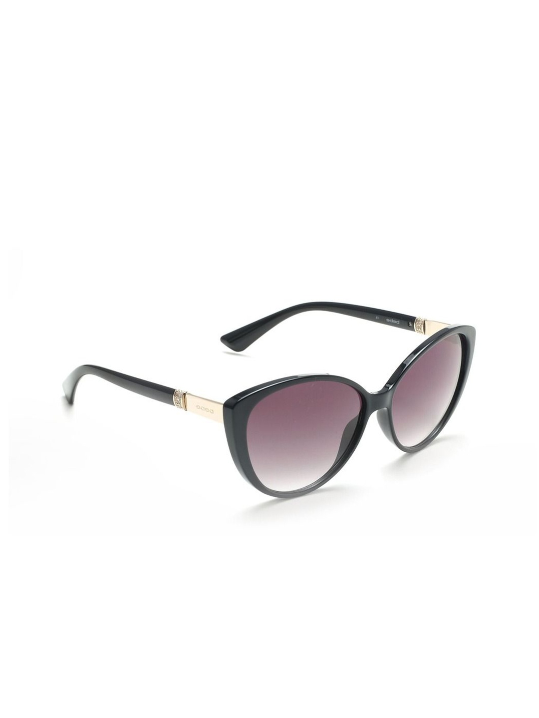 

bebe Women UV Protected Lens Full Rim Cateye Sunglasses, Purple