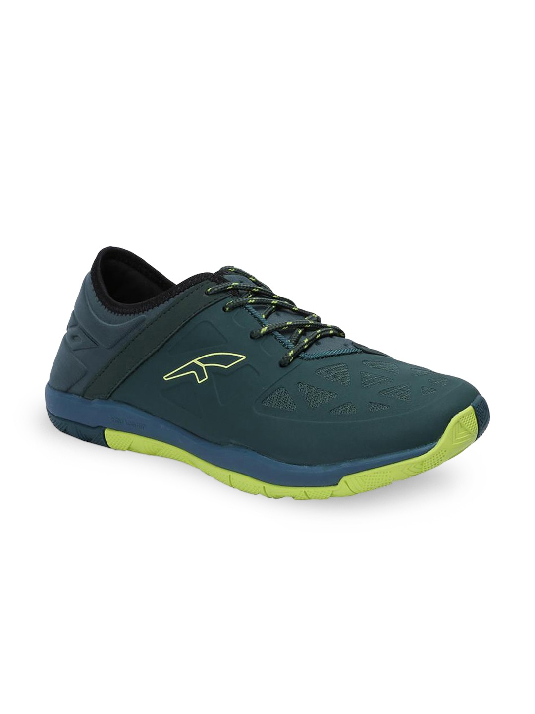 

FURO by Red Chief Men Green Mesh Mid-Top Walking Shoes