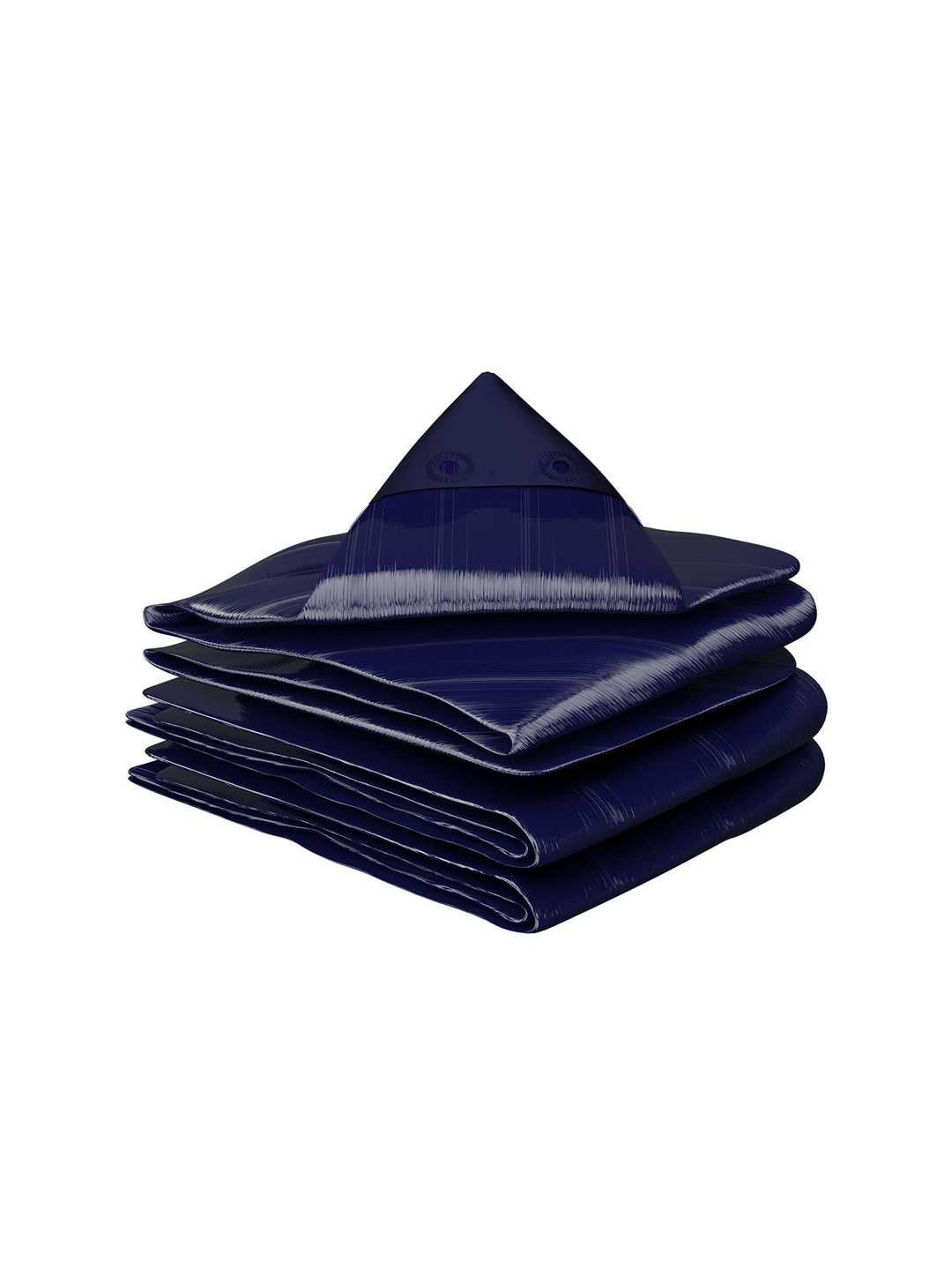 

Kuber Industries Blue Waterproof 120 GSM Tarpaulin Tent