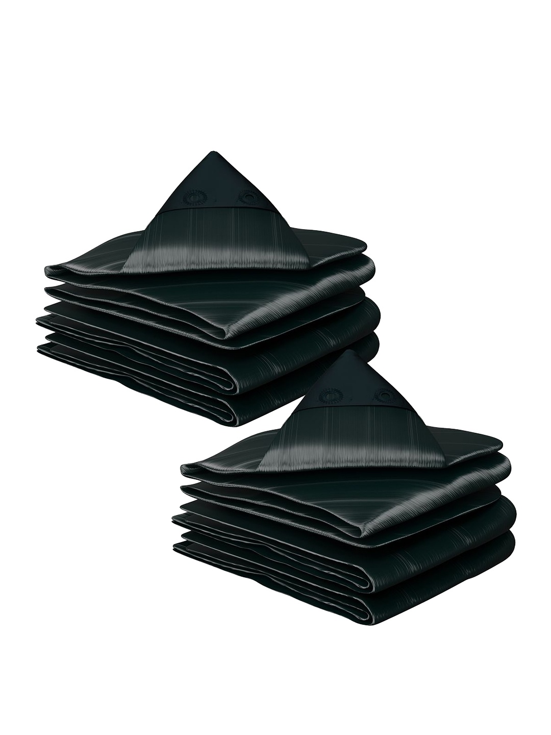 

Kuber Industries Pack of 2 Waterproof 120 GSM Premium Tarpaulin Tent, Green