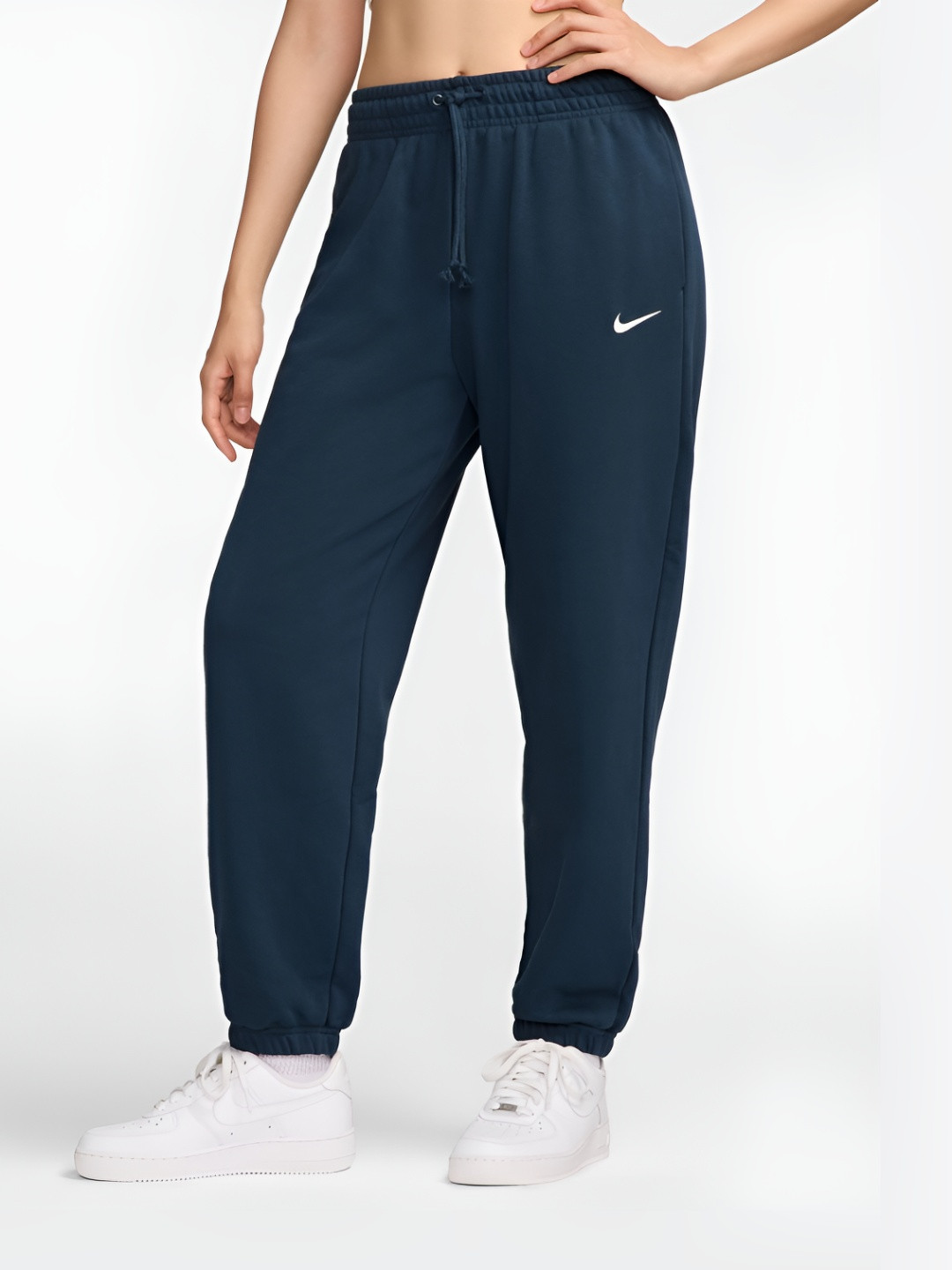 

Nike Sportswear Phoenix Fleece Women's High-Waisted Oversized French Terry Sweatpants, Blue