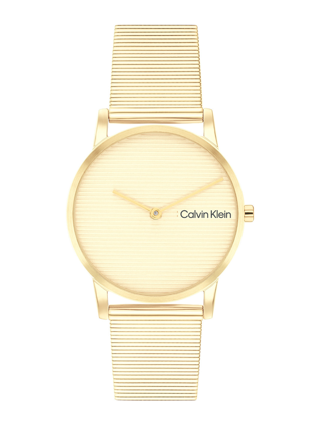 

Calvin Klein Women Bracelet Style Straps Analogue Watch 25100035, Gold