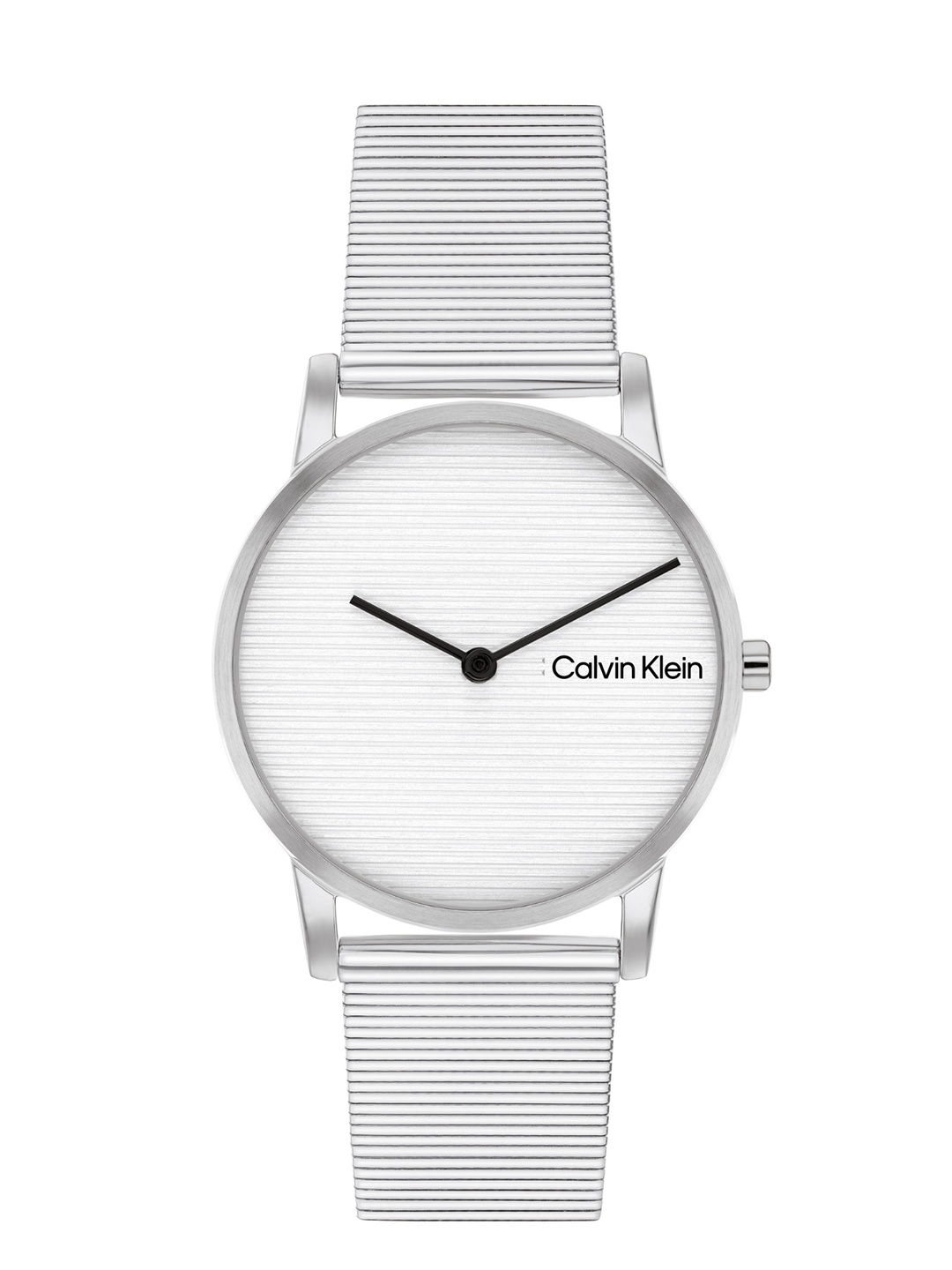 

Calvin Klein Women Bracelet Style Straps Analogue Watch 25100033, Silver