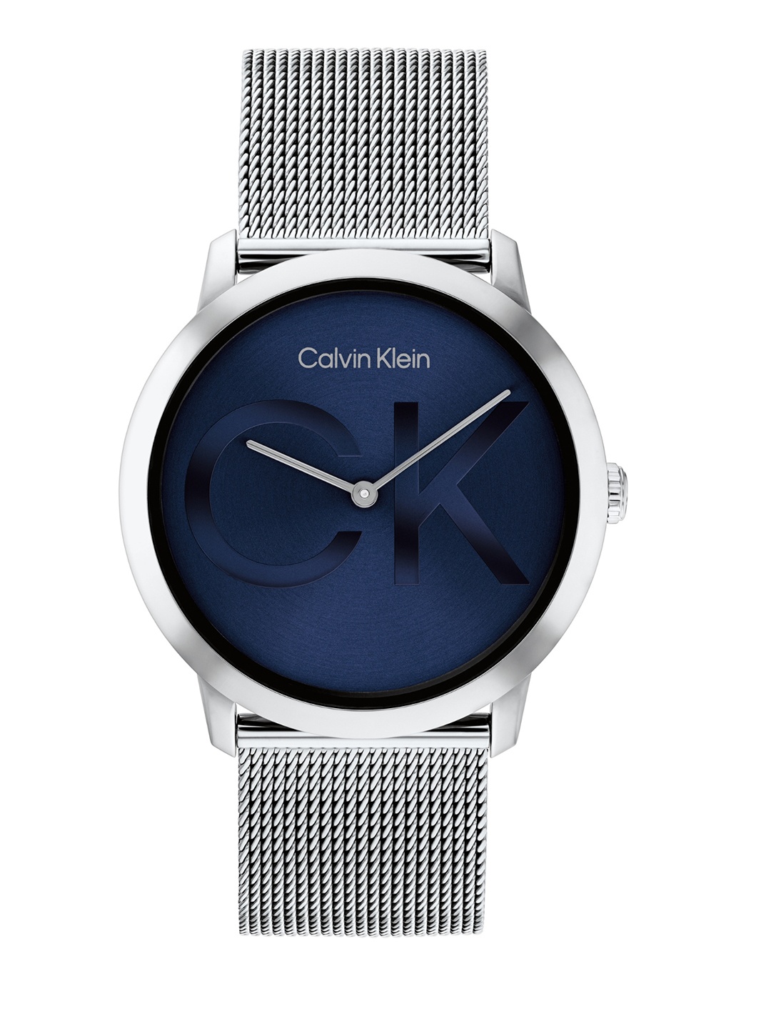 

Calvin Klein Unisex Bracelet Style Straps Analogue Watch 25300010, Blue