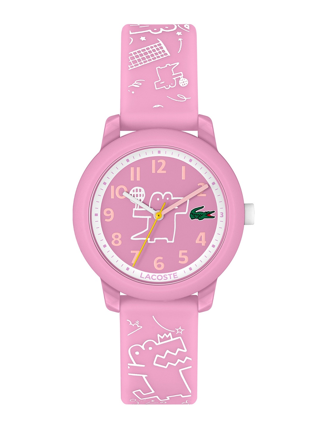 

Lacoste Unisex Kids Lacoste.12.12 Analogue Watch 2030058, Pink