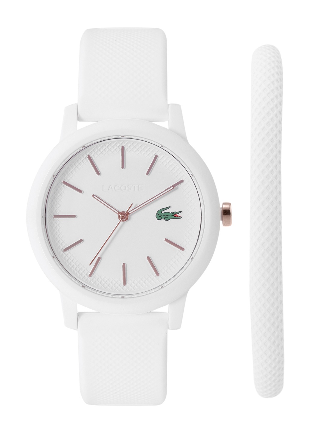 

Lacoste Women Regular Straps Analogue Watch With Bracelet 2070026, White