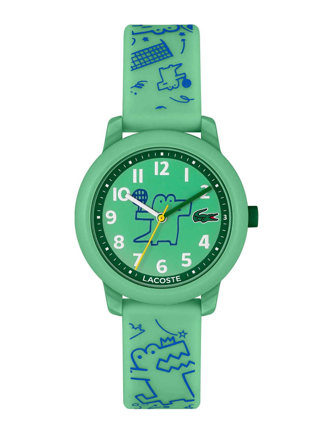 

Lacoste Unisex Kids Lacoste.12.12 Patterned Analogue Watch 2030057, Green