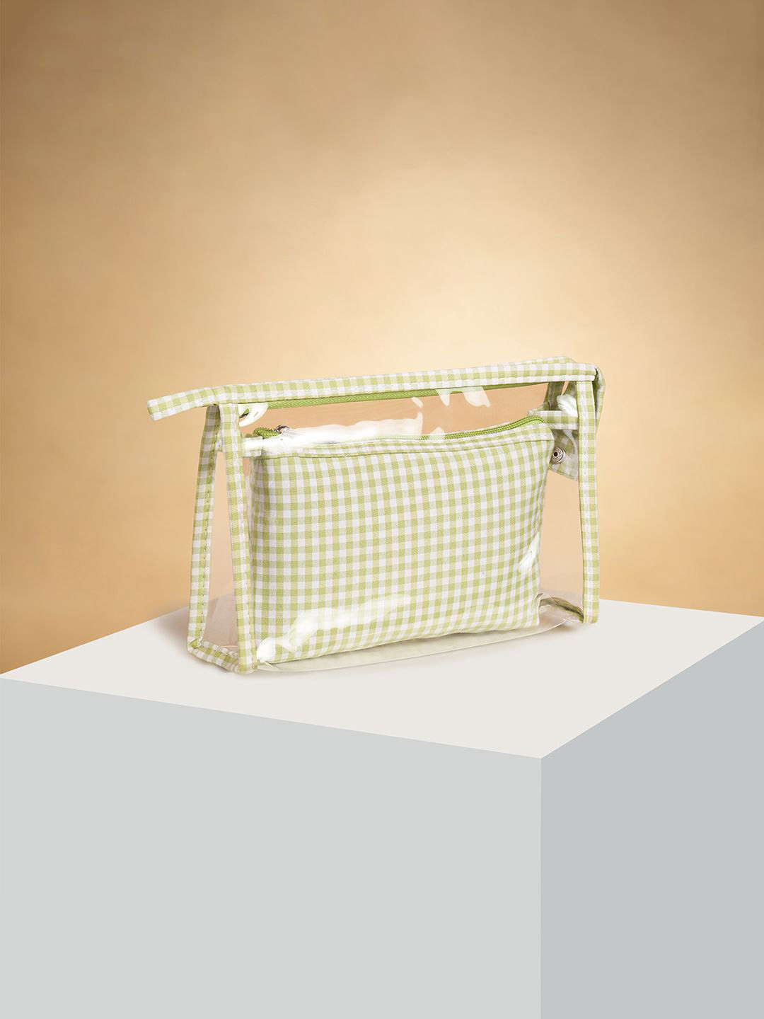 

Forever Glam by Pantaloons Set of 2 Other Prints Pouch Travel Accessory, Green