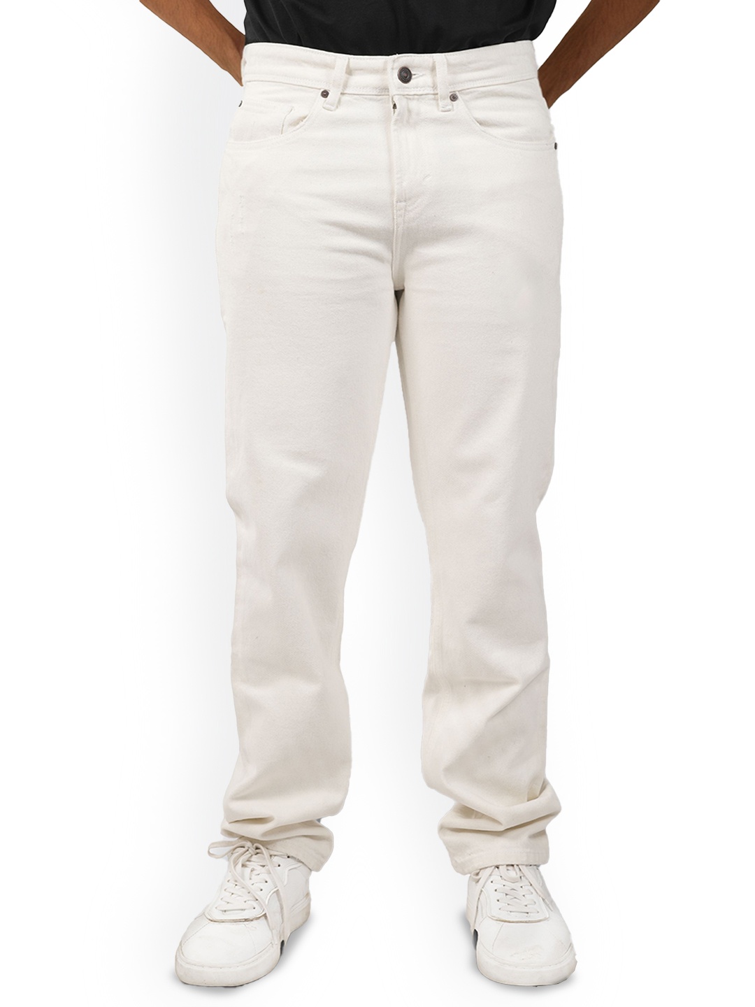 

Celio Men Low Distress Stretchable Jeans, Beige