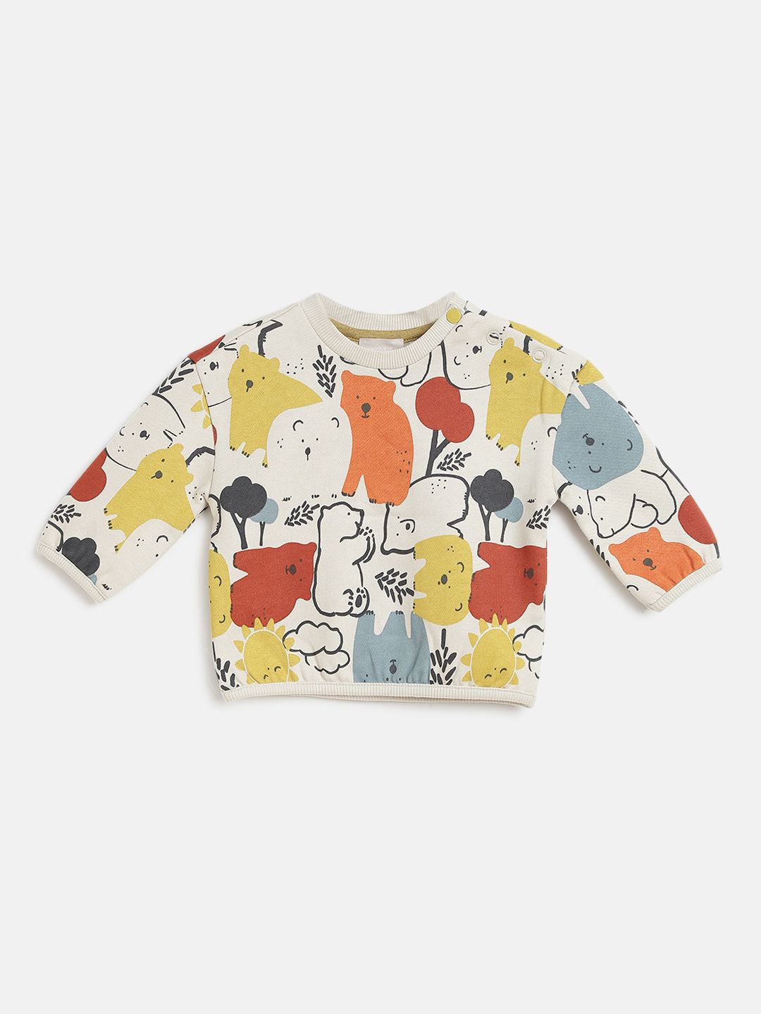 

Chicco Boys Graphic Printed Long Sleeves Round Neck Sweatshirt, Multi