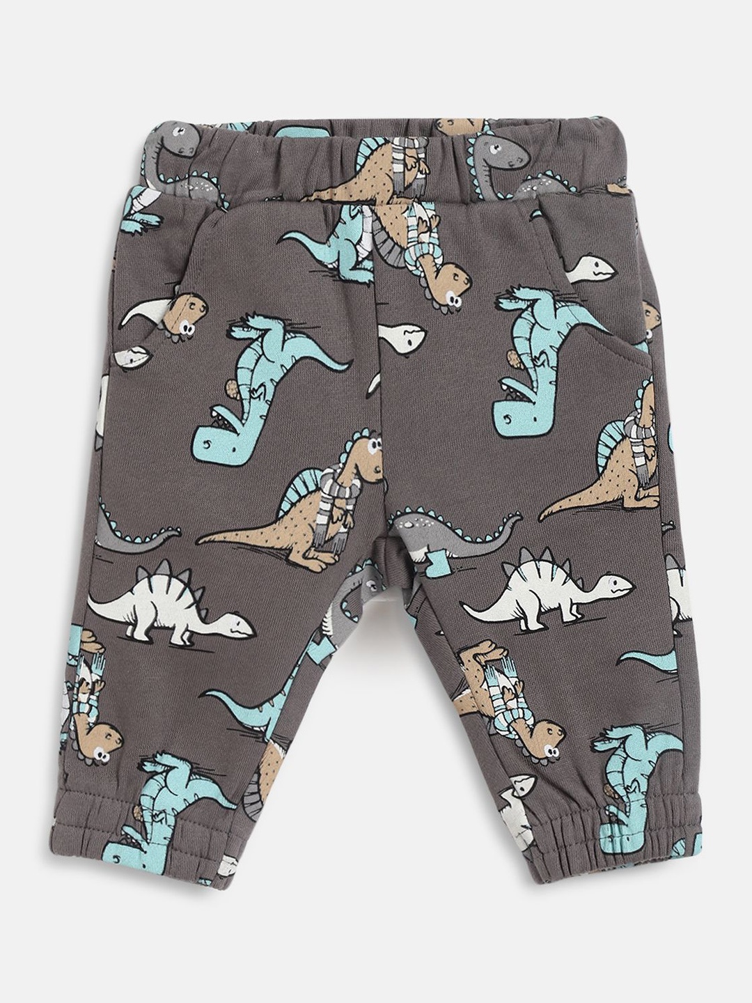 

Chicco Boys Printed Relaxed Easy Wash Joggers Trousers, Grey