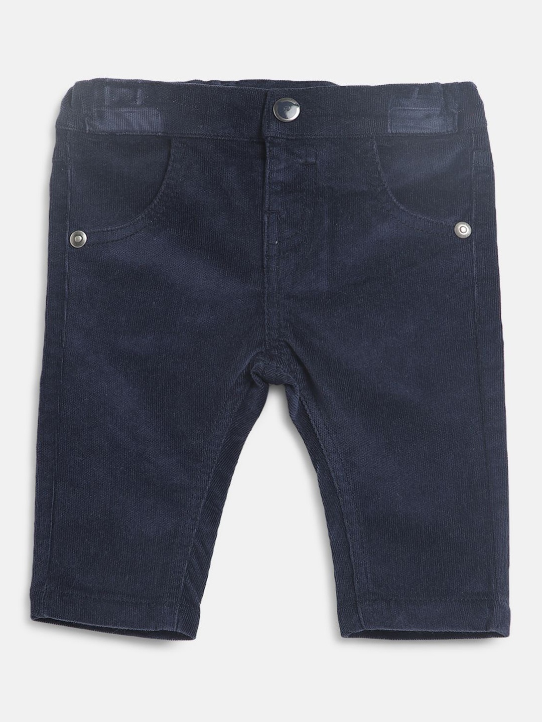 

Chicco Boys Mid-Rise Relaxed Easy Wash Trousers, Navy blue